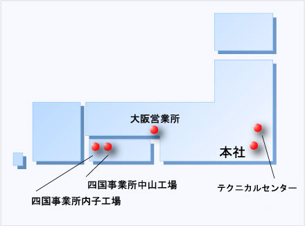 入江工研の事業所地図